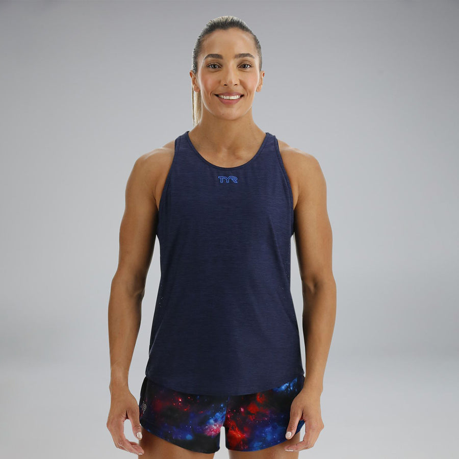 TYR Airtec™ Women's Tank - Solid Eclipse Heather