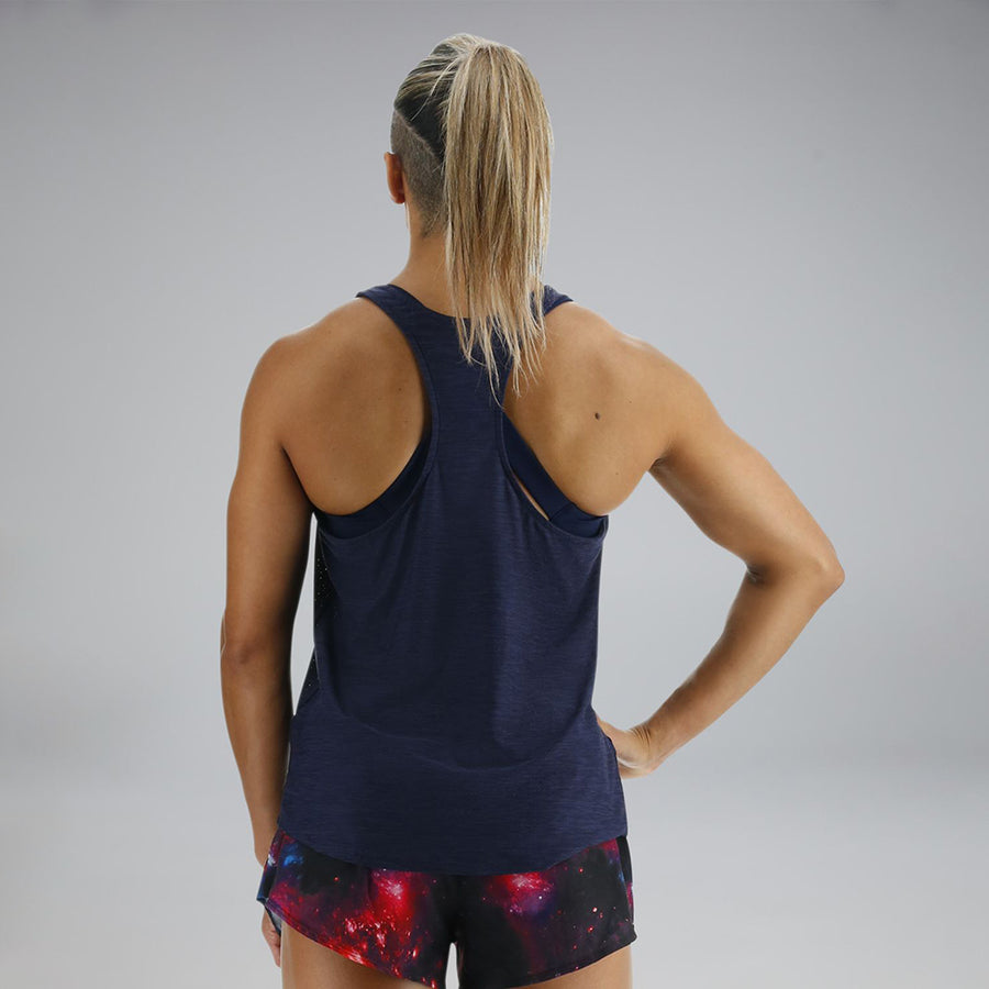 TYR Airtec™ Women's Tank - Solid Eclipse Heather