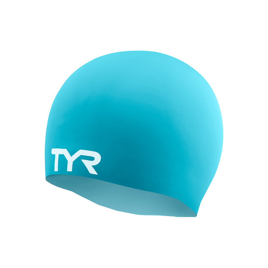 TYR Youth Silicone Wrinkle-Free Swim Cap