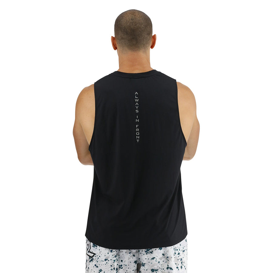 TYR Black ClimaDry™ Big Logo Tech Tank