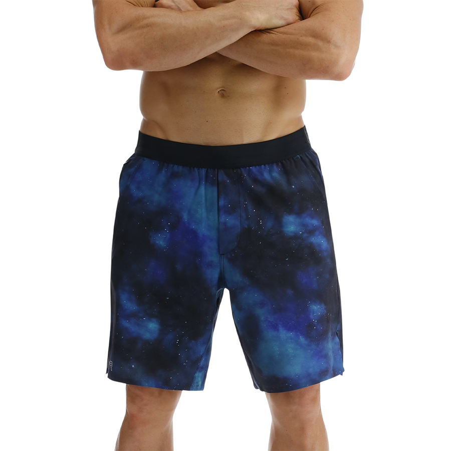 TYR Hydrosphere™ Men's Unlined 7" Unbroken Shorts - Cosmic Night