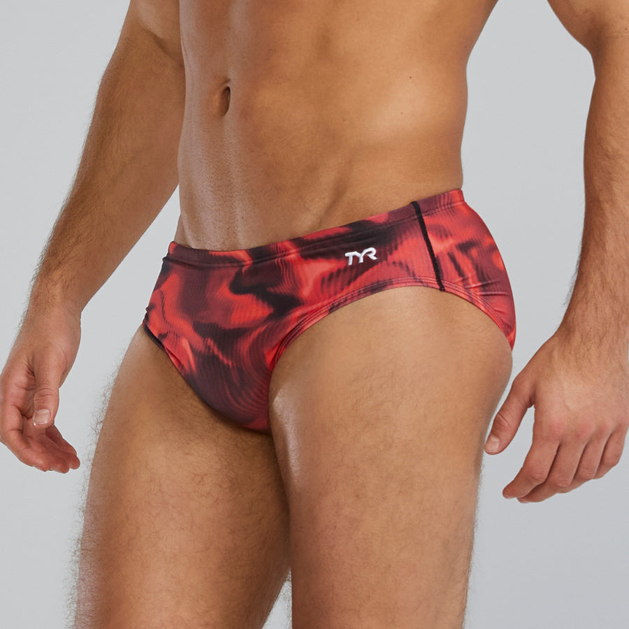 TYR Red Wave Durafast Elite® Men's Brief