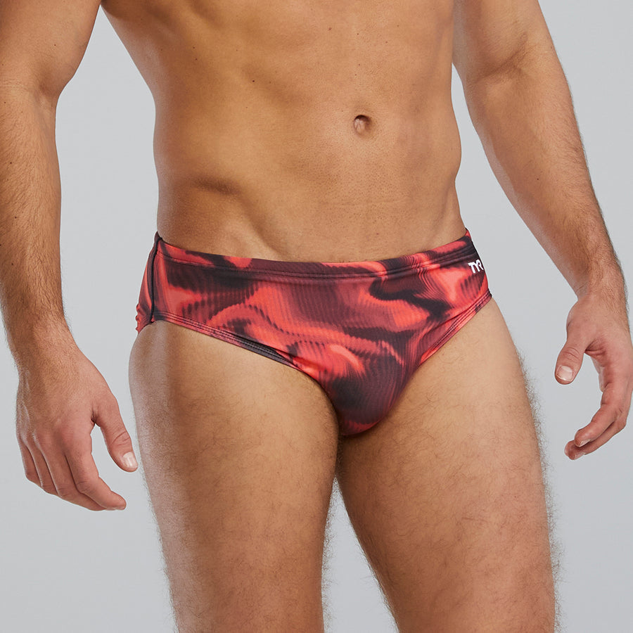 TYR Red Wave Durafast Elite® Men's Brief