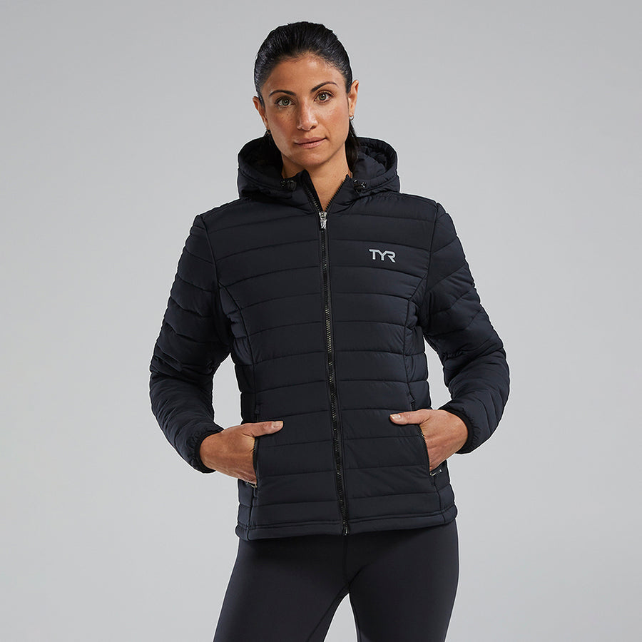 TYR Hydrosphere™  Black Mission Puffer Jacket