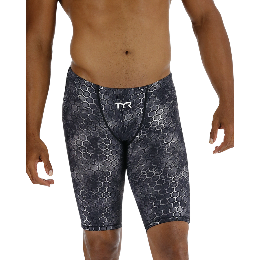 TYR Thresher Jammer Swimsuit Black Akurra TYR Australia