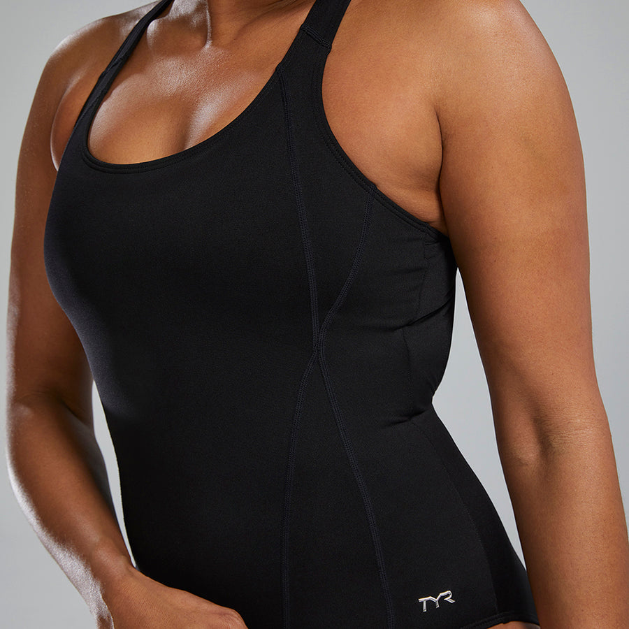 TYR Durafast Elite® Women's Max Splice Controlfit Swimsuit - Black