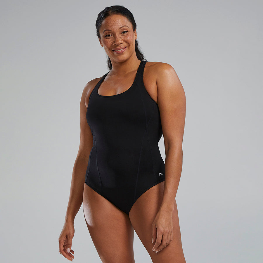 TYR Durafast Elite® Women's Max Splice Controlfit Swimsuit - Black