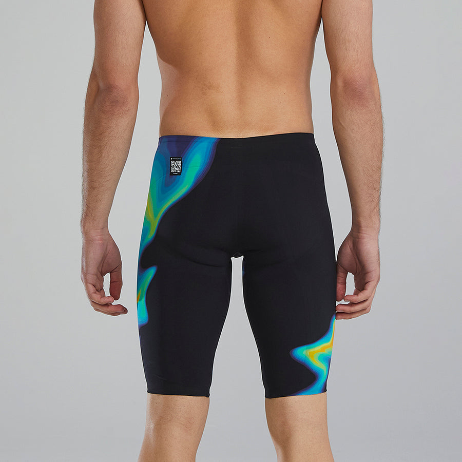 TYR Venzo™  Infrared Orange High Waist Jammer Swimsuit