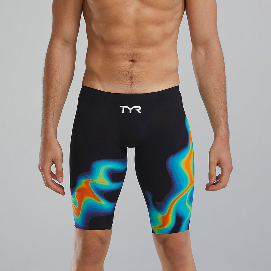 TYR Venzo™  Infrared Orange Low Waist Jammer Swimsuit