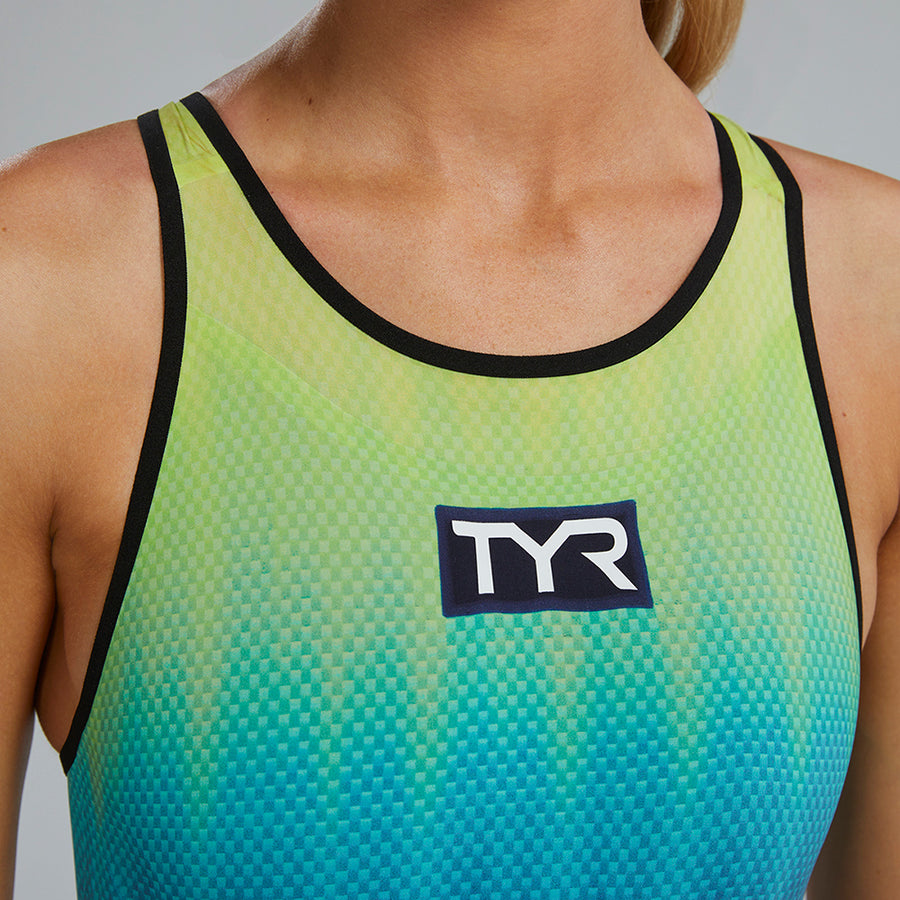 TYR Influx Lime Venzo™ Open Back