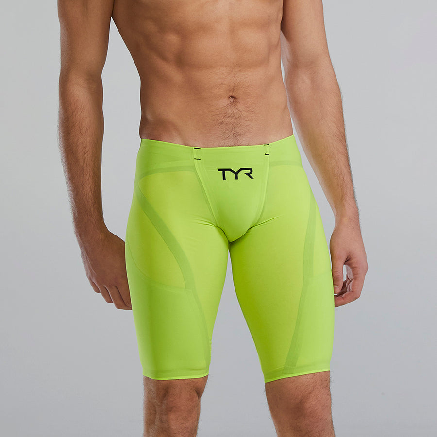 TYR Venzo™  Fluro Lime Low Waist Jammer Swimsuit