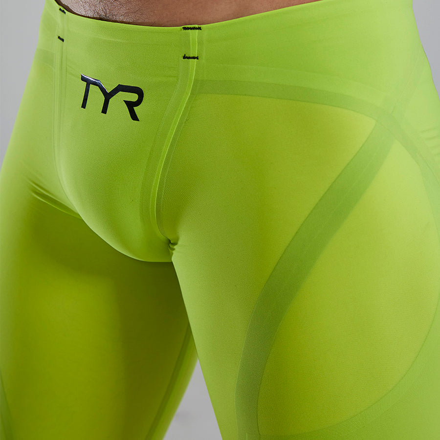 TYR Venzo™  Fluro Lime Low Waist Jammer Swimsuit
