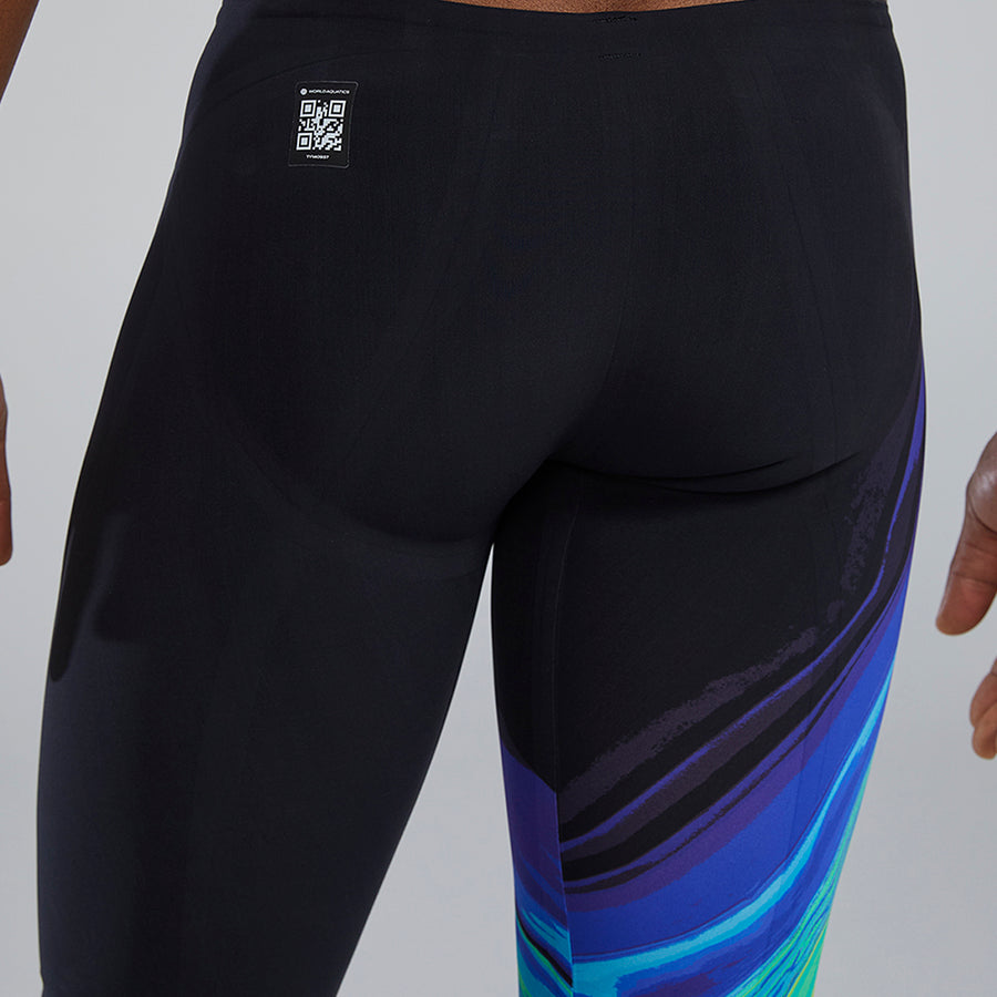 TYR Venzo™  Volconyx Lime Low Waist Jammer Swimsuit