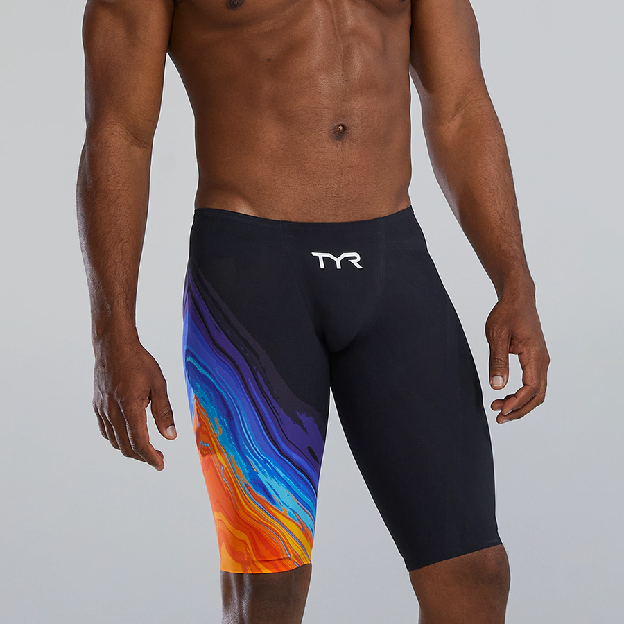 TYR Venzo™  Volconyx Orange Low Waist Jammer Swimsuit