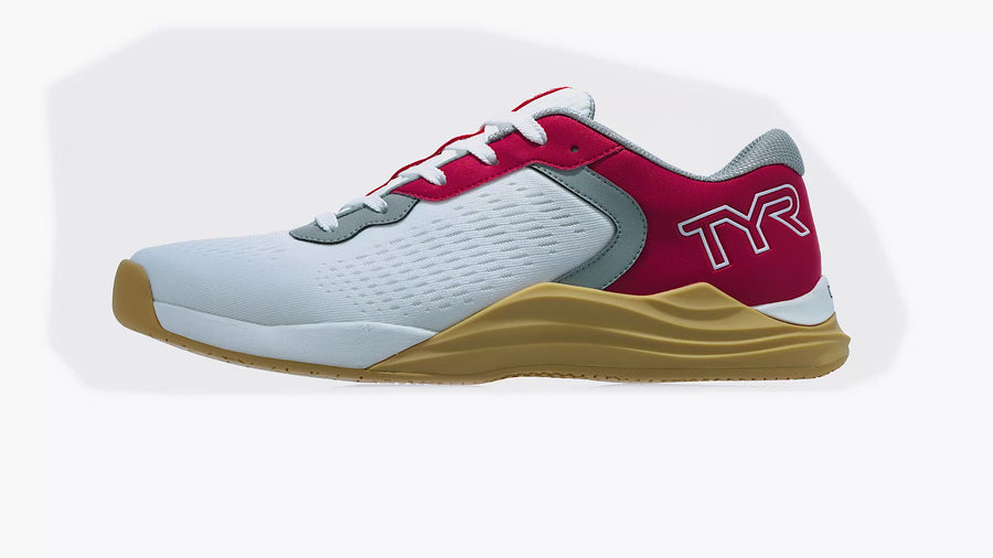 TYR CXT-1 Trainer White/Red - CLEARANCE