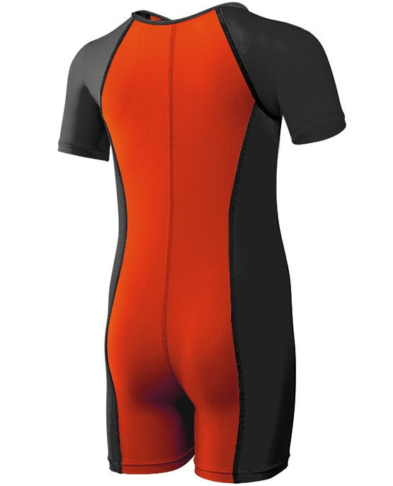 TYR Boys Solid Burnt Red Thermal Suit