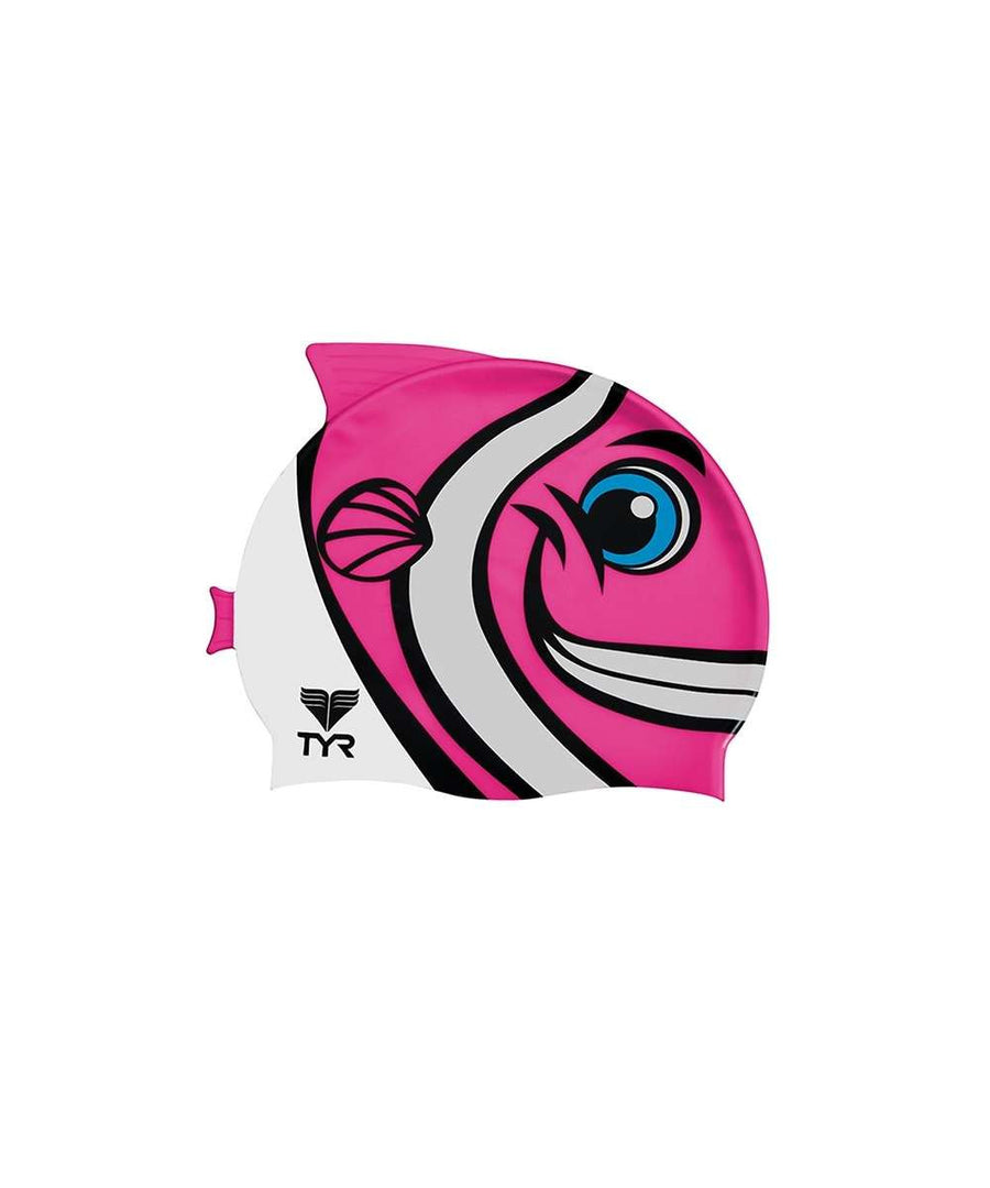 Kids' CharacTYR Happy Fish Swim Cap