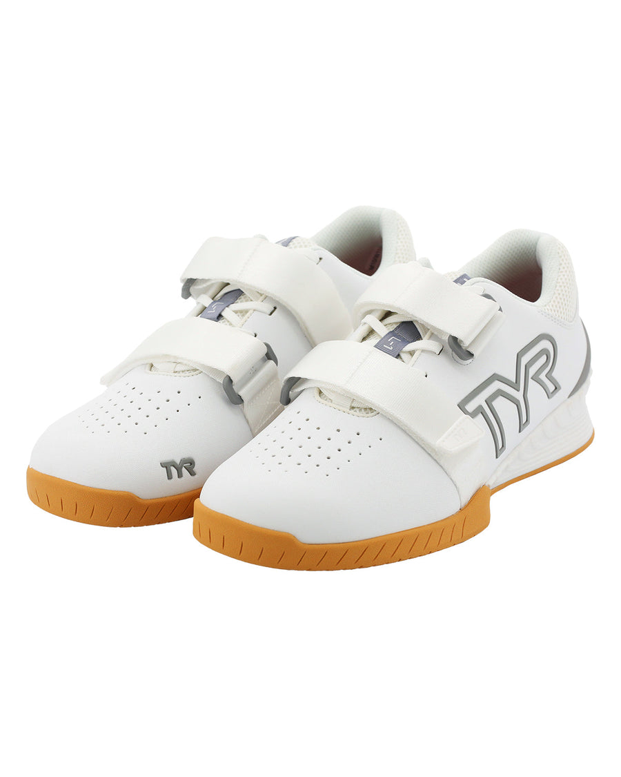 TYR L-1 Lifting Shoe White/Gum