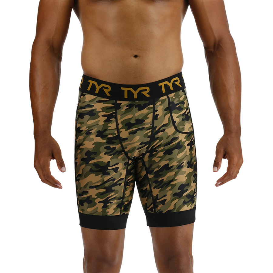 TYR Men's Compression Short Terra Camo - Main Image