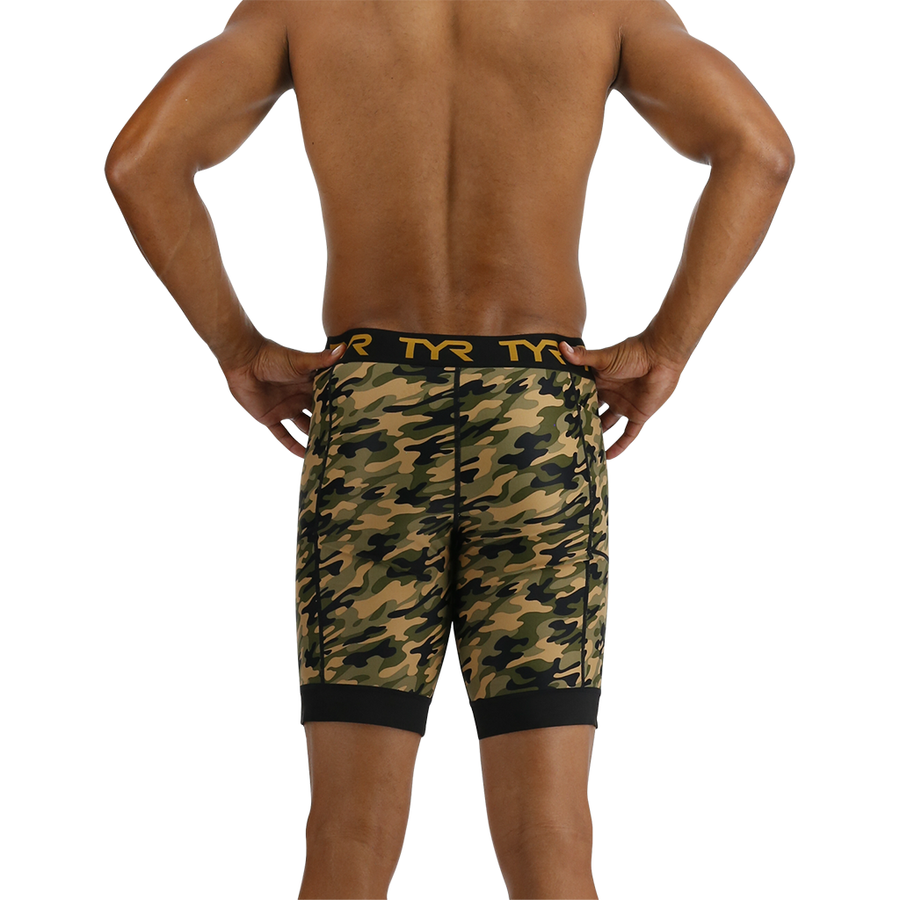 TYR Men's Compression Short - Terra Camo