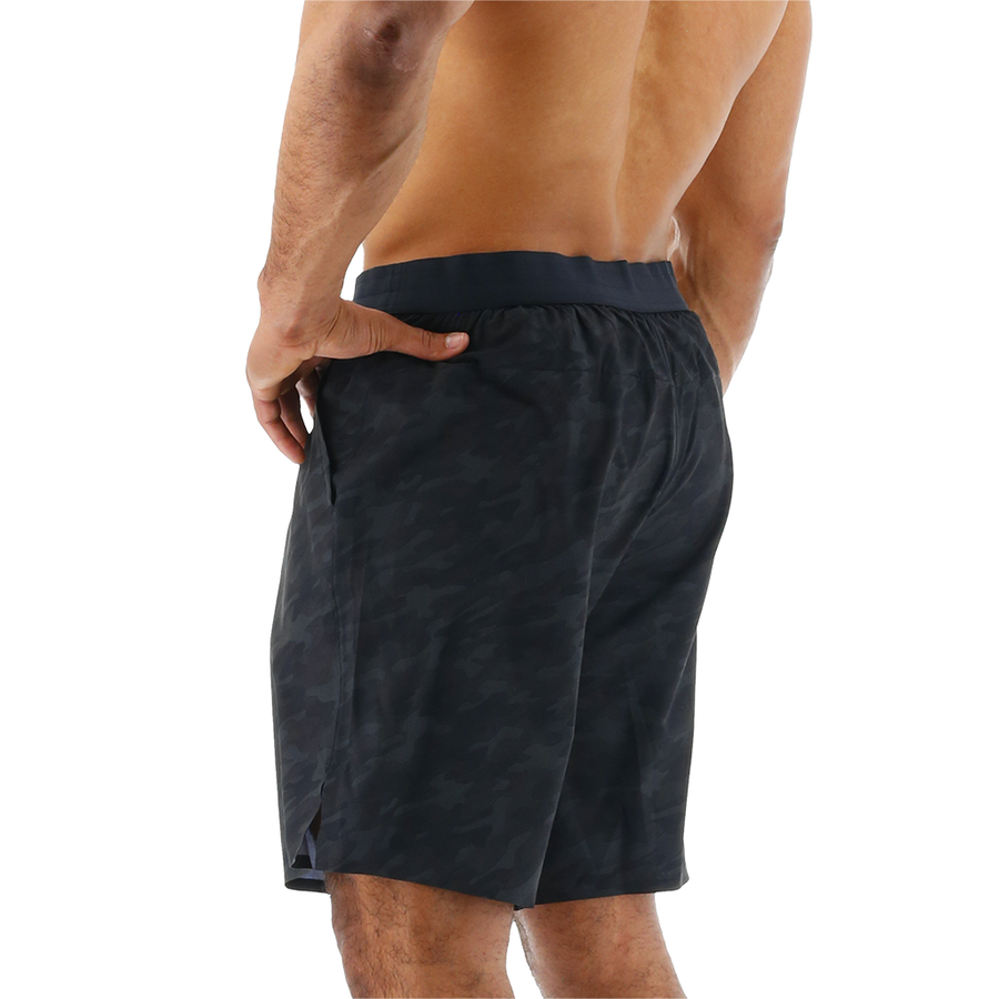 TYR Hydrosphere™ Men's Lined 7" Unbroken Shorts - Blackout Camo