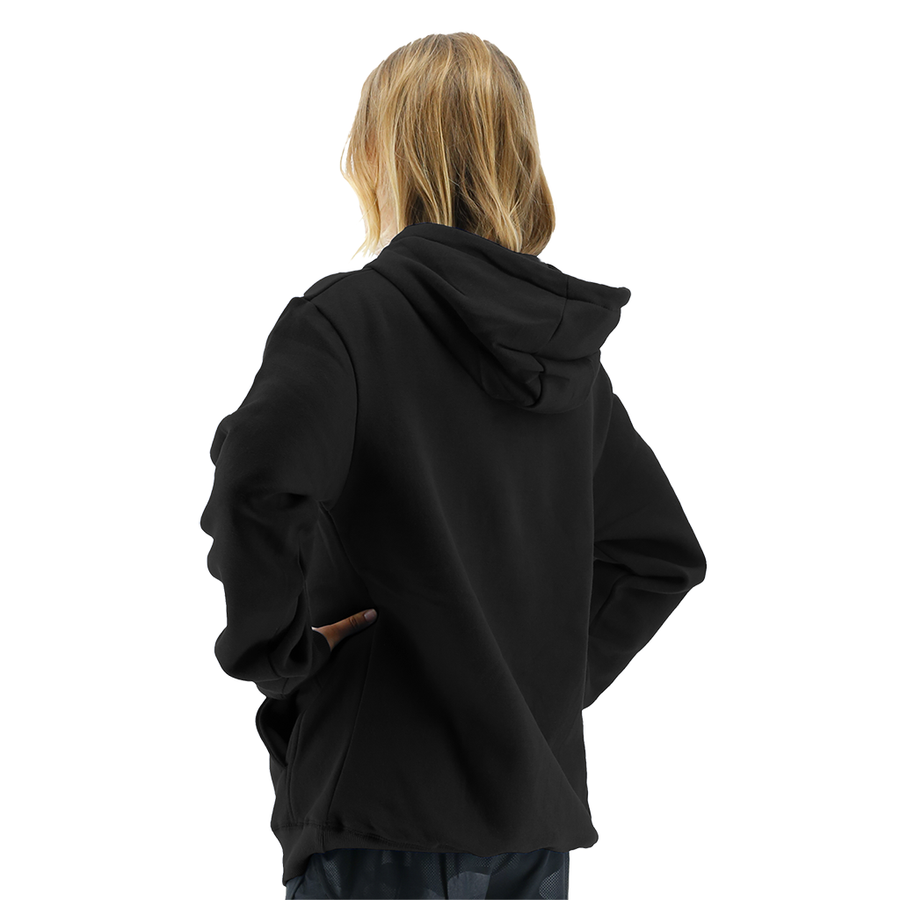 TYR Womens Outline Logo Hoodie Black/Silver