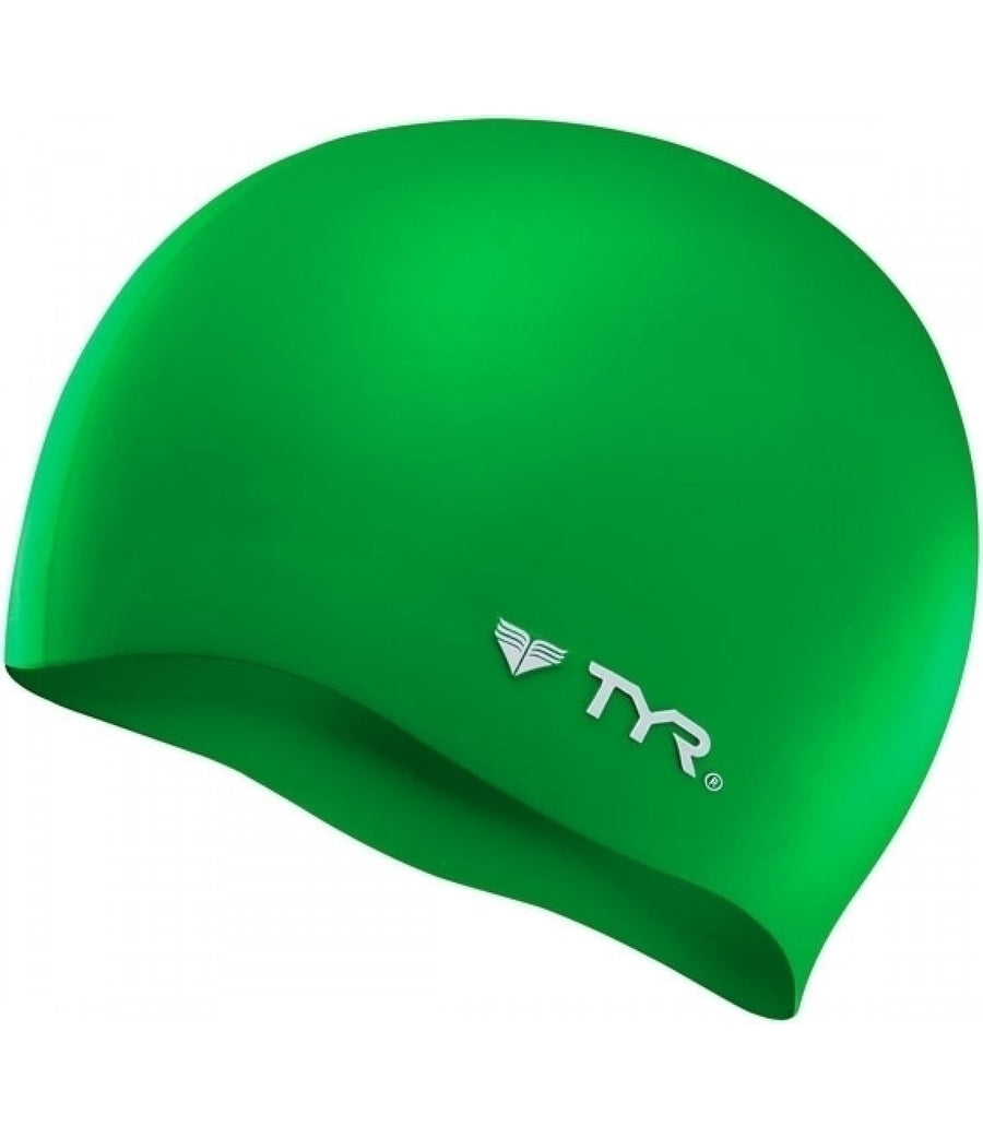 TYR Youth Silicone Wrinkle-Free Swim Cap