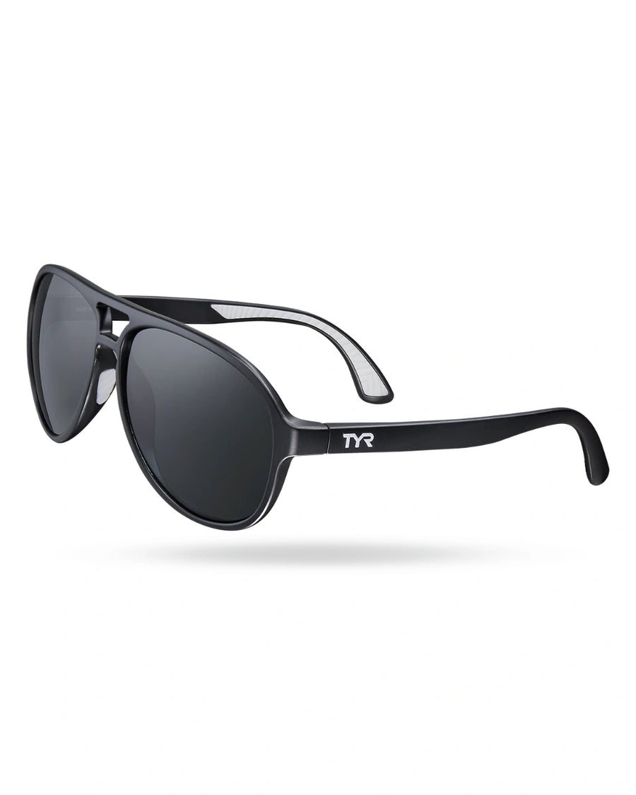 TYR Goldenwest XL Smoke/Black Aviator HTS Sunglasses