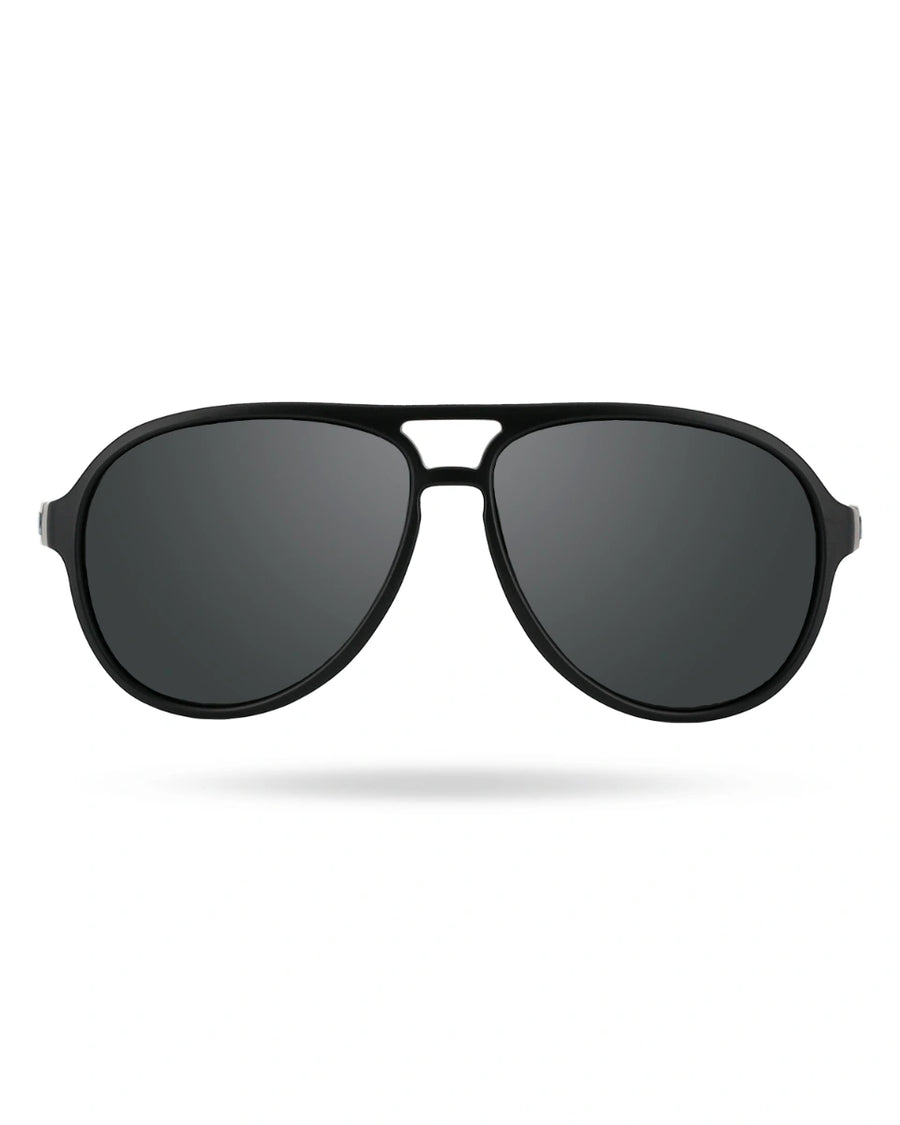 TYR Goldenwest XL Smoke/Black Aviator HTS Sunglasses