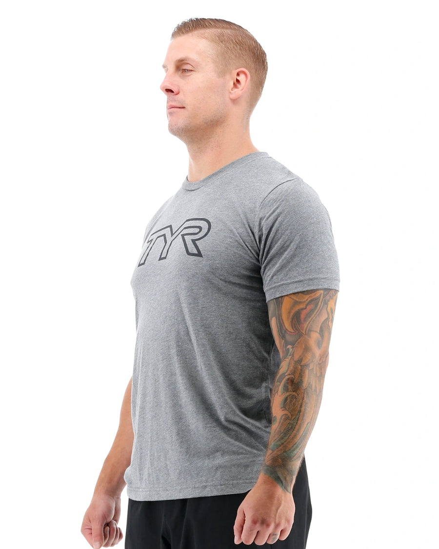 TYR Unisex Big Outline Logo Tee